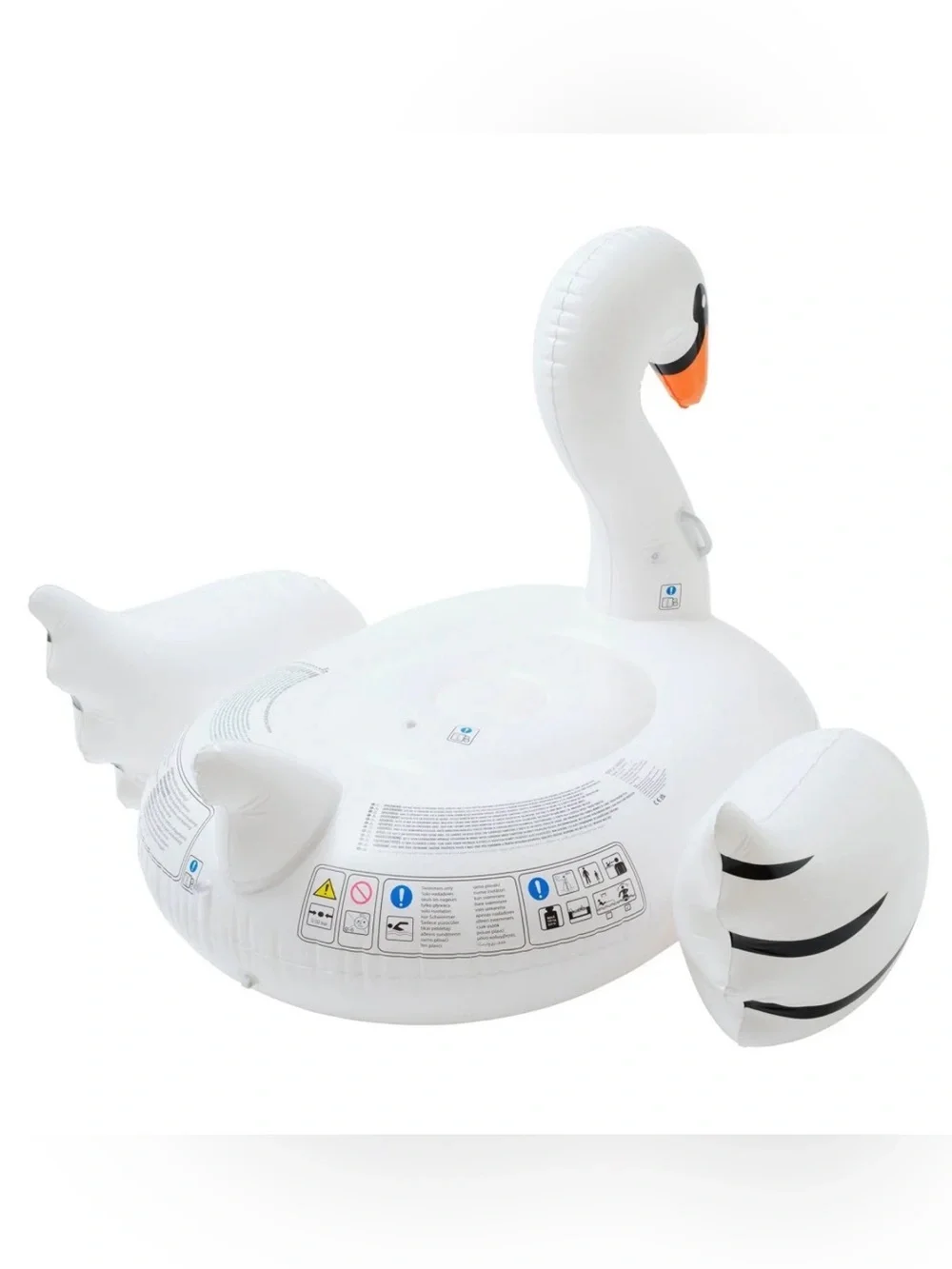 NIB Sunnylife SWAN WHITE Inflatable Pool Ride-On RARE - Picture 7 of 14